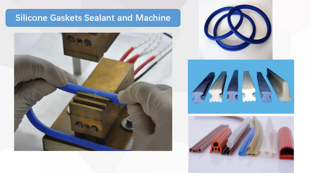 Stable HTV Silicone Gaskets and Ring Bonding Machine
