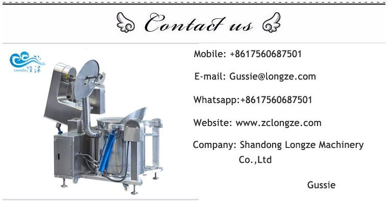 Gas Heating Vacuum Price Boiling Industrial Cooking Pot Steam Jacketed Kettle