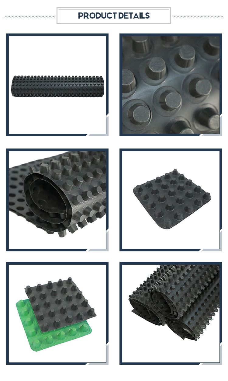 plastic dimple drainage board / sheet price