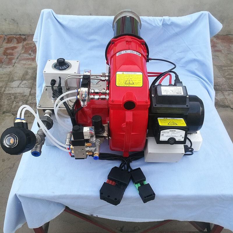 116-350KW Full-automatic double-stage fire waste oil burner with air compressor from manufacturers in mainland China