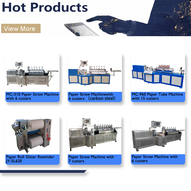 Automatic Paper  Straw Making Machine Per Minute 200 Pcs