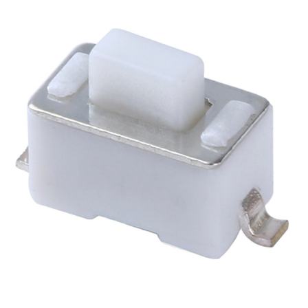 JINBEILI TS-1101 3.5*6 mini  tactile metal dome switch sright angle SMT type with 2 terminals push button