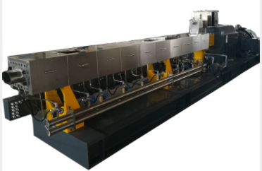 Pet Flakes Recycling Line Pelletizing Machine Twin Screw Extruder