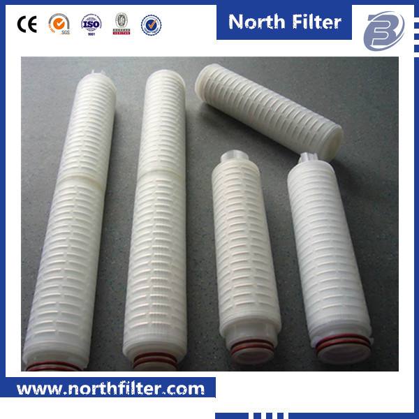 Beverage Industry PP Membrane Micropore Pleated Cartridge Filter