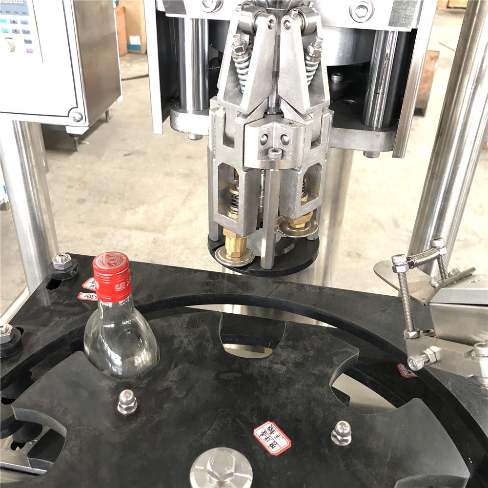 semi automatic manual stelvin lid screw lid aluminum lid glass bottle capping machine