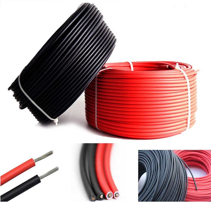 XLPE Solar panel cable photovoltaic solar wire 2.5mm2 4mm2 6mm2 10mm2 16mm2 solar cable