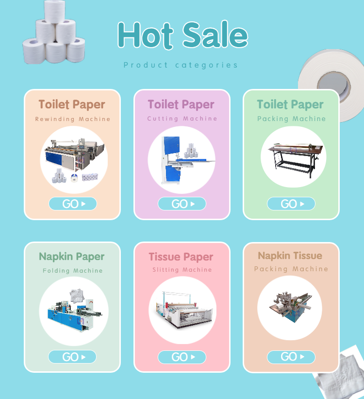 Paper Making and Processing Machinery For Toilet And Napkin Tissue Paper Production Line