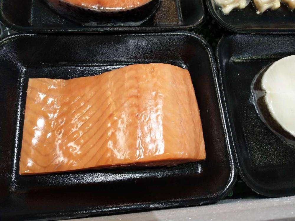 DH-LZT Seafood Fish Salmon Tuna Vacuum Packing Machine skin packing machine