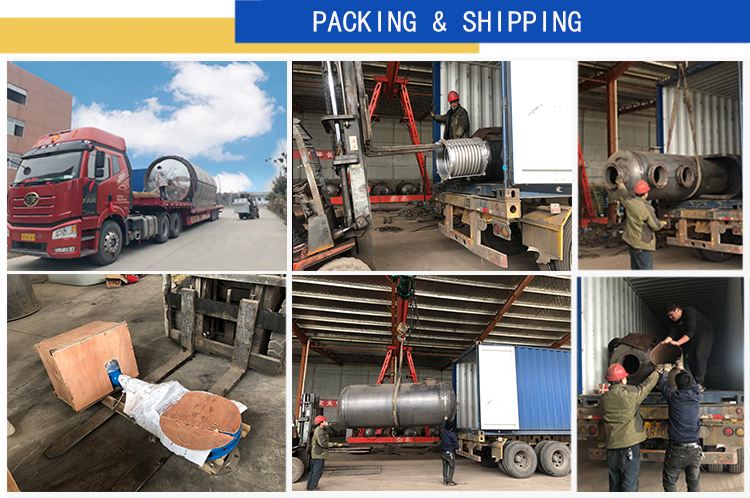 Zhongming hot selling high profit 10 tons waste tyre and plastic Pyrolysis Plant