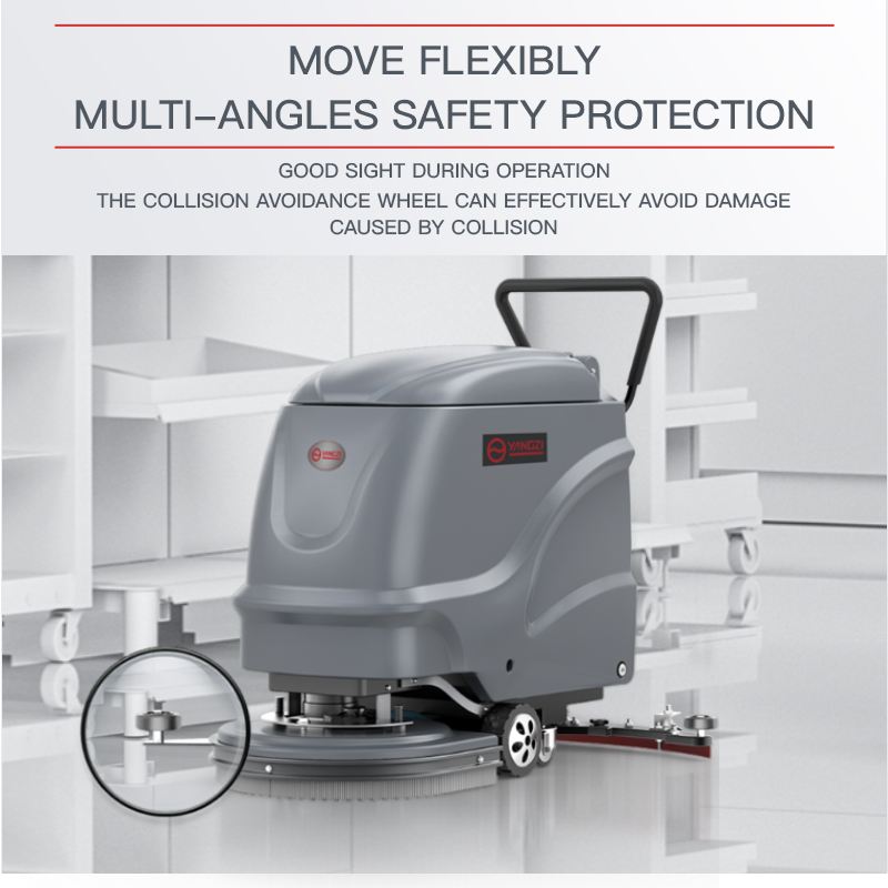 Yangzi X2 Commercial Electric Floor Scrubber Machine Best Cleaning Machine For Tile Floors And Grout