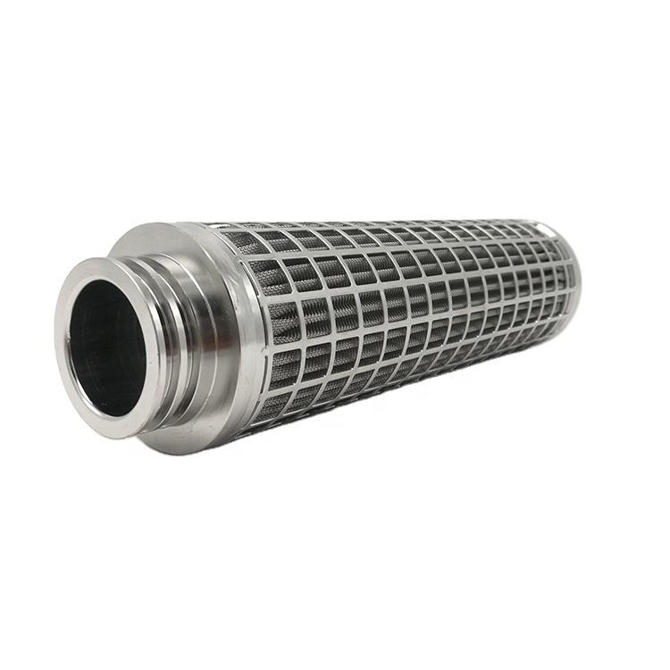 10micron  porous metal filters high temperature gas filter metal pleated filter