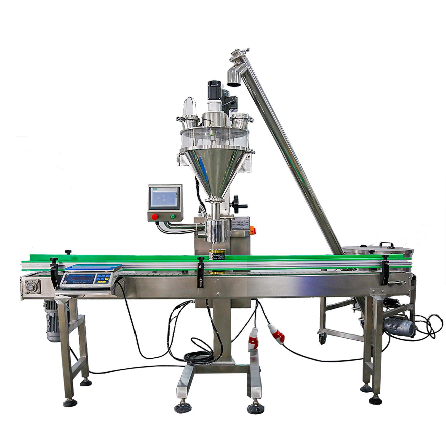 Automatic Grain Doser Filler 25Kg Bag Rice Dosing Packing 50 Kg Bags Filling Sewing Machine