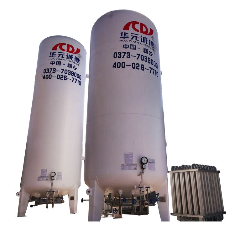 20ft Cryogenic Iso Tank Container For Liquid Oxygen Nitrogen Argon Gas Transportation