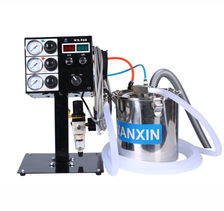 portable  WX-968 powder Coating Machine with small hopper