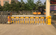 Traffic boom barrier gate automatic boom crowd control road barrier ip camera with parking lock barrier