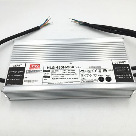 MeanWell LED Driver AC/DC Constant Voltage Power Supply Rainproof Meanwell HLG-480H-54 LED Driver