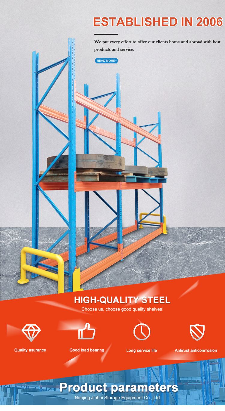 Hot Sale Factory Price Assembly Steel Storage Rack Heavy Duty Industrial Selective Racks