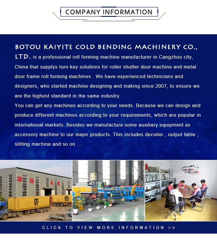 Best Selling Rolling Shutter Door Forming Machine