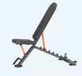 MND F99 Best Adjustable Incline Flat Bench Use With Dumbbell And Barbell For Press Exercise