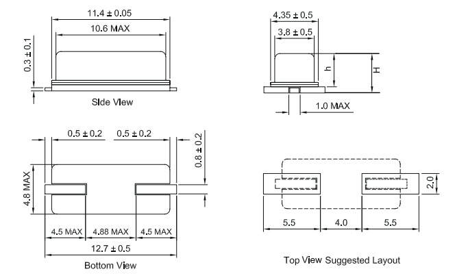 Factory Supply Xtal 49SMD 10 MHz 20pF 20PPM SMD Quartz Crystal Resonator 10MHz