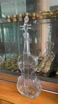 GUITAR SHAPE UNIQUE CUSTOMIZED GLASS BOTTLE FOR PREMIUM SPIRITS