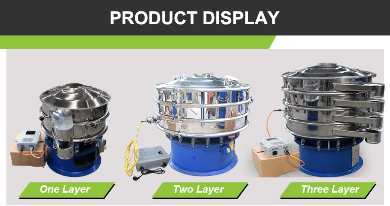 600mm diameter honey electric filtration rotary sieve with ultrasound system
