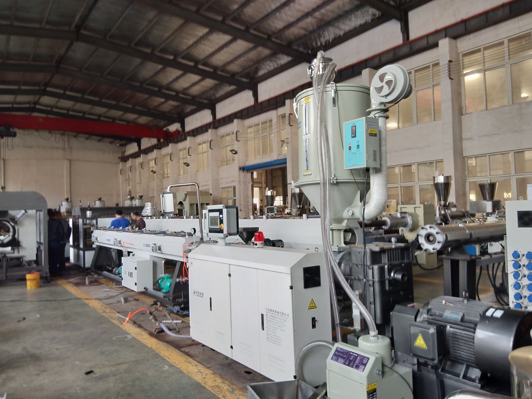 Plastic PPR PP HDPE PE Hose Tube Pipe Making Machine Extruder Extrusion Production Line