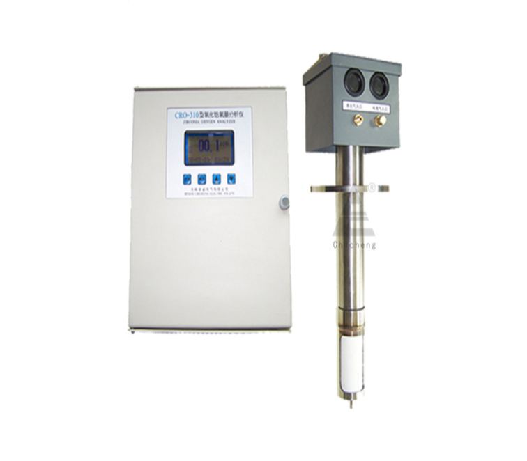CRO-310 online zirconium oxide oxygen gas concentration analyzer with 4-20mA signal output,RS232 for computer