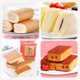 Multi-Functional Semi/Full Automatic Horizontal Pillow Bag Cake Bread Biscuits Packaging Machine