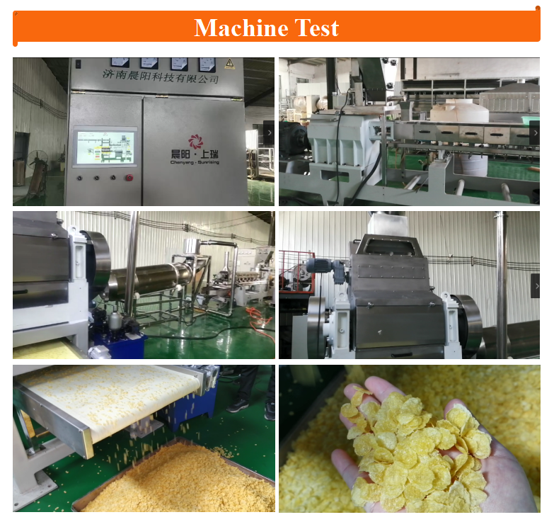 Low prices corn flakes making machine rice flake machine corn flakes production line