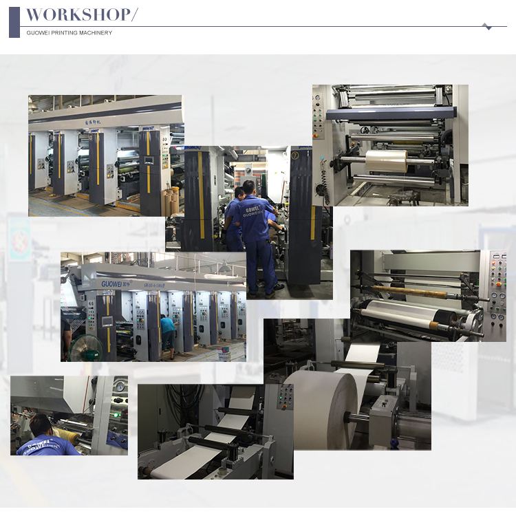 GWASY-AH Automatic Non-stop Auto Splicing Rotogravure Printing Press
