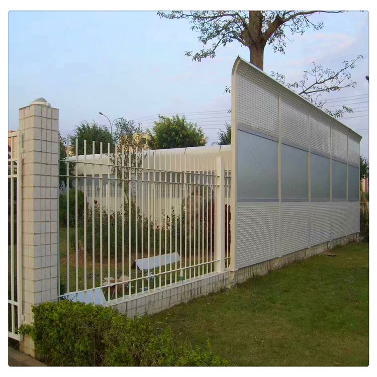 Aluminum foam sound barrier acrylic transparent sound barrier