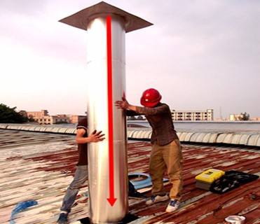 Home lighting solar home systems round tubular skylight