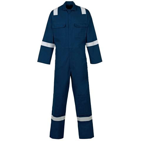 flame-resistant coverall certified with EN standards safety clothing