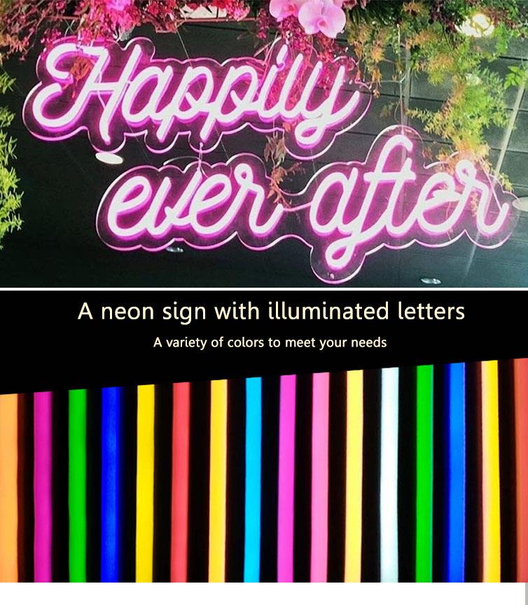 New style flex neon sign custom strip LED lights