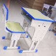 Modern School Furniture Single Wooden Desk and Chair Height Adjustable Desk and Chair
