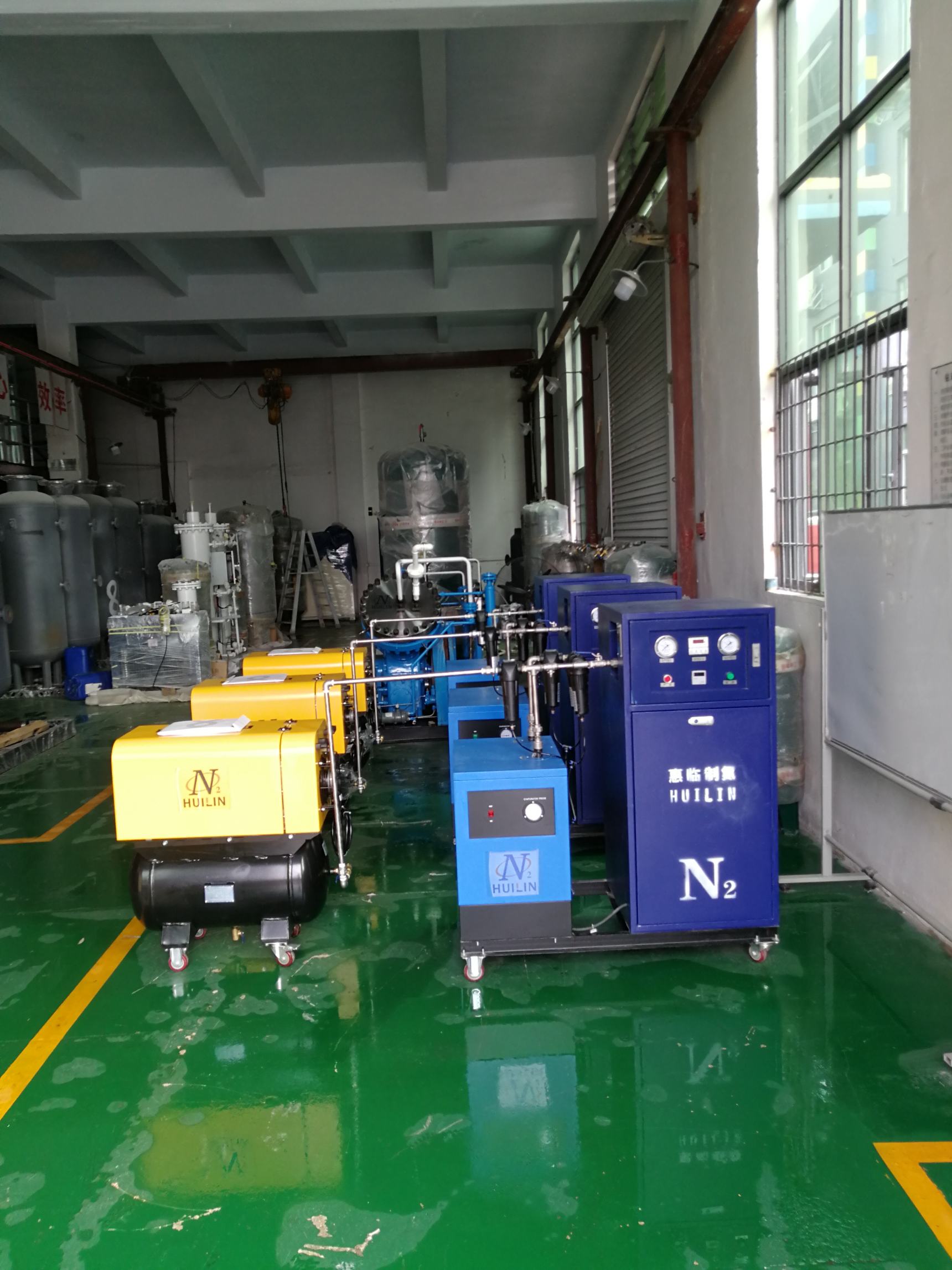 Automatic Running 5Nm3/hr purity 99.9% Nitrogen Generator