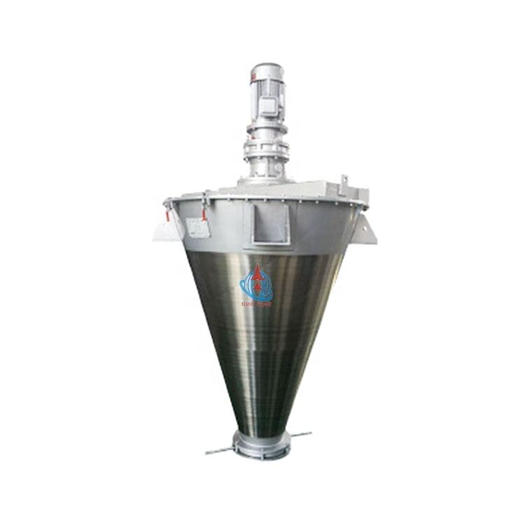 W shaped double cone mixer for different powder and particles