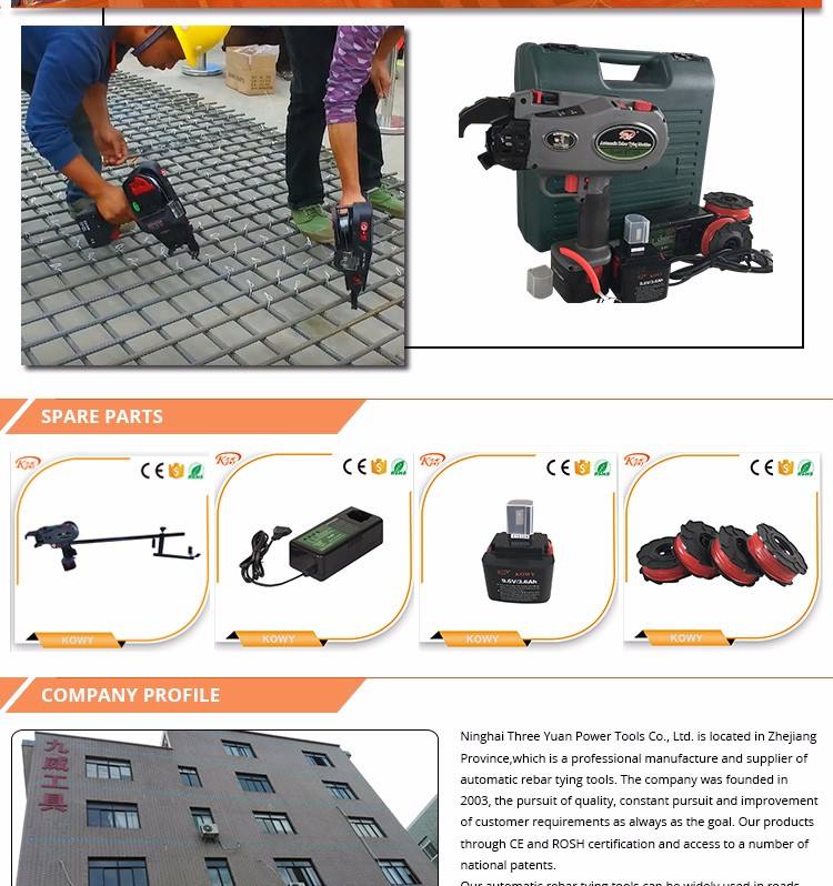 Promotional top and good quality tier hand-held rebar tying machine