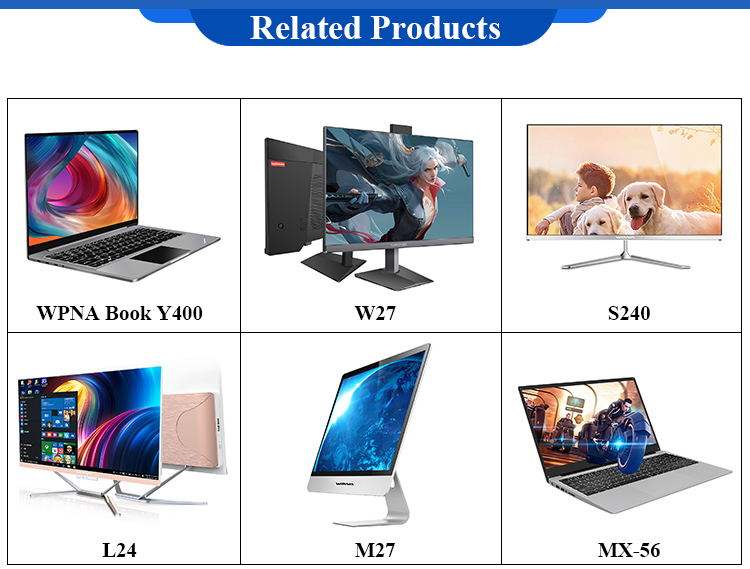 Factory sale intel desktop i3 i5 i7 all in one pc computer system unit 23.6  with 1 year warranty