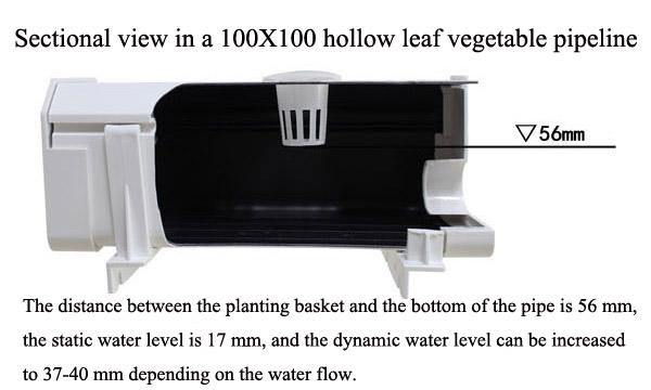 Hydroponic special plastic material planting basket products