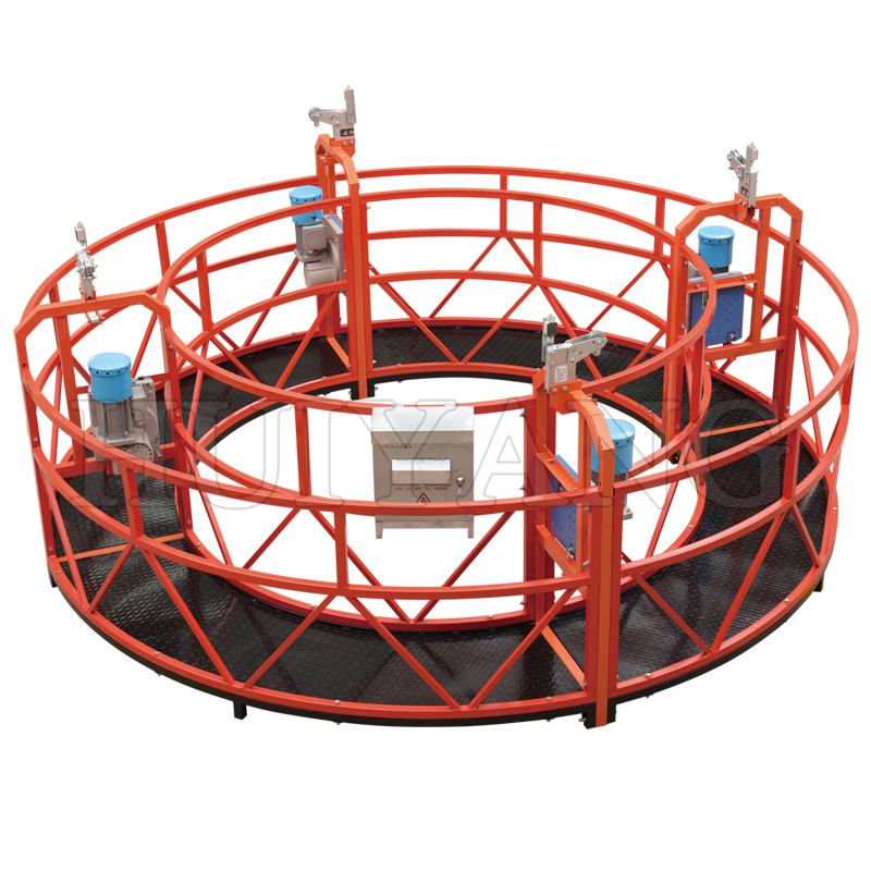 Circular suspended platform/Circular construction gondola/Circular cradle