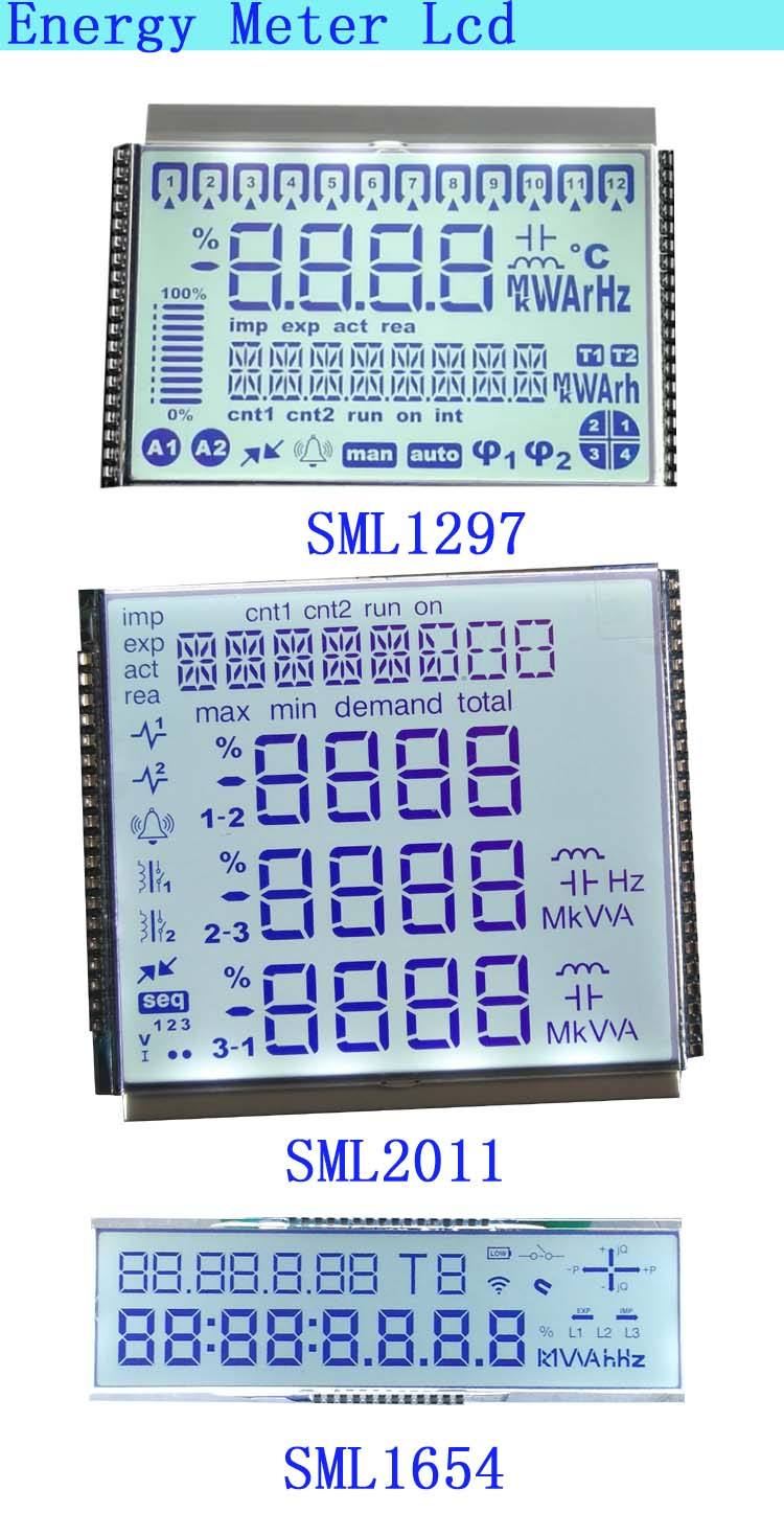 4 digit tn transflective automatic super timing system pulse counter display lcd for machine
