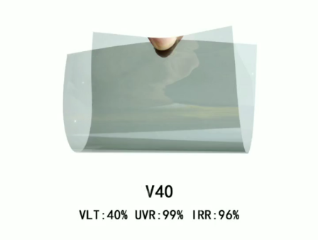V Kool V70 quality high clear 70% vlt windshield heat reflective plastic nano ceramic window tint film