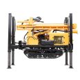 HQZ260L  top drive head portable swivel water well drilling rig with air compressor