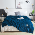 New style stripe flanen  nordic striped fleeze blankets throws for winter bedding