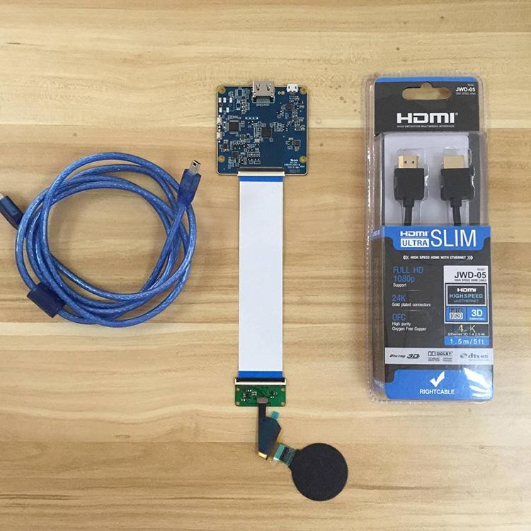 1.39 '' HDMI to MIPI vertical screen to horizontal screen adapter board 400*400 resolution compatible with various signal source