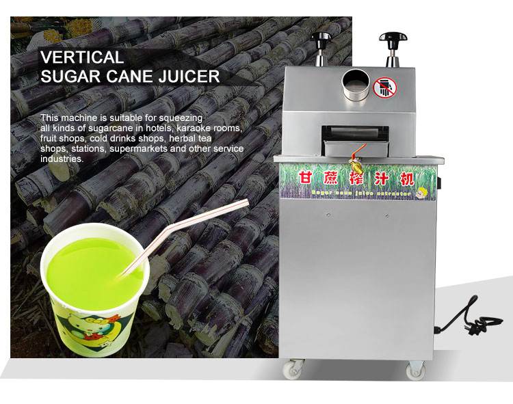 top quality sugarcane crusher/sugarcane squeezing machine/sugarcane juicer machine