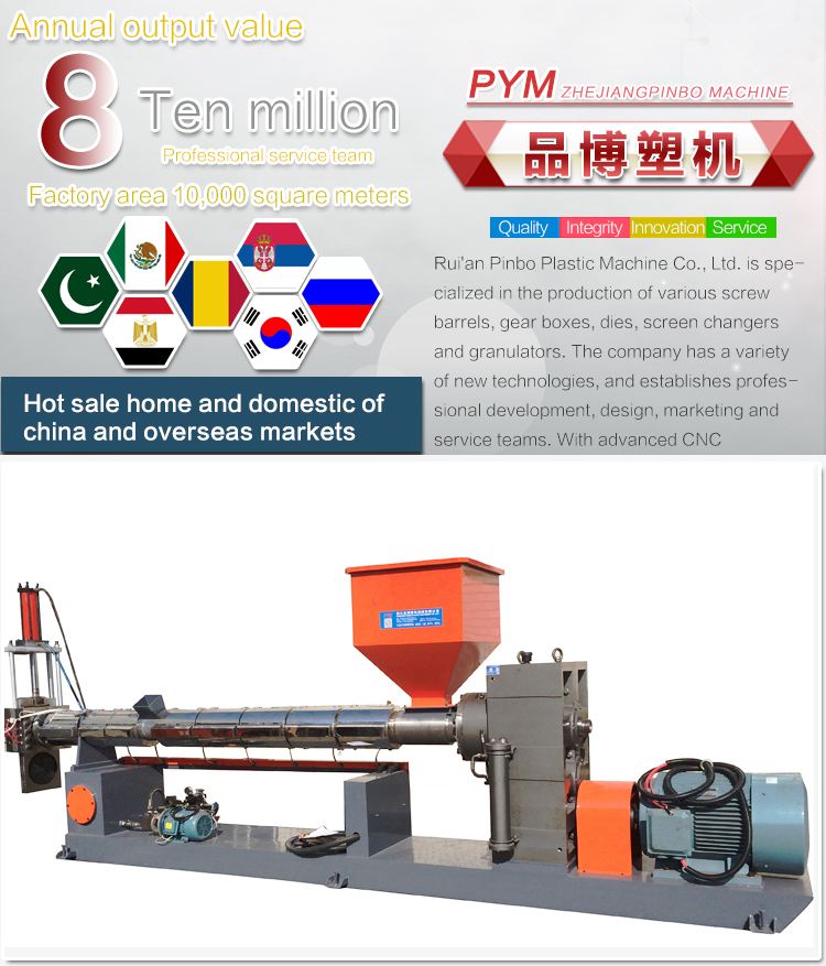 Recycling plant and plastic recycling machines