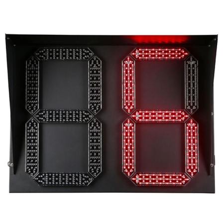 Factory direct sale 2 digital LED traffic countdown meter light counter for sale